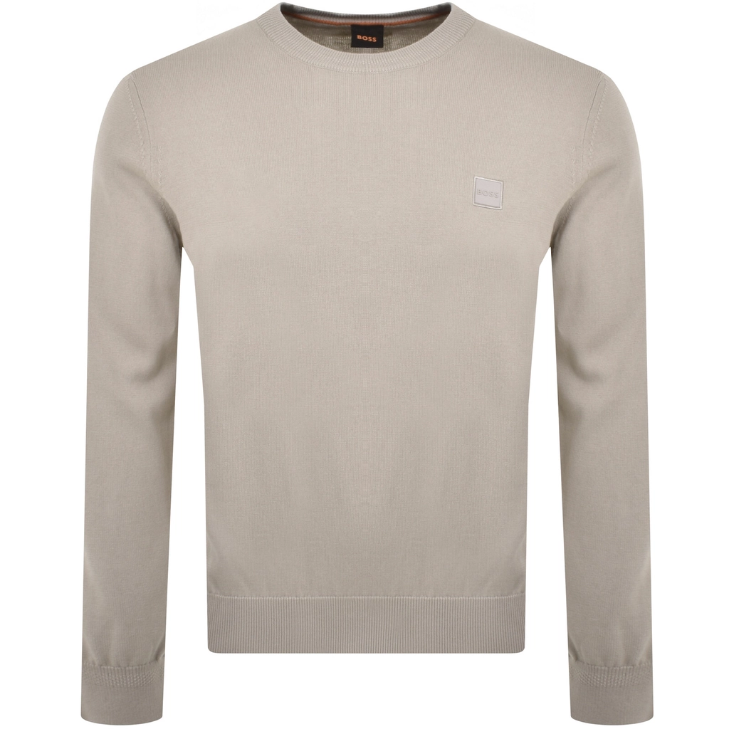 Hugo Boss BOSS Kanovano Knit Jumper Beige